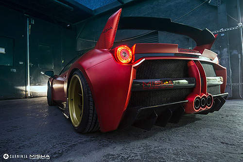 Misha Design改造《Ferrari 458 Italia》這樣的屁屁誰受得了? Misha Design改造《Ferrari 458 Italia》這樣的屁屁誰受得了?
