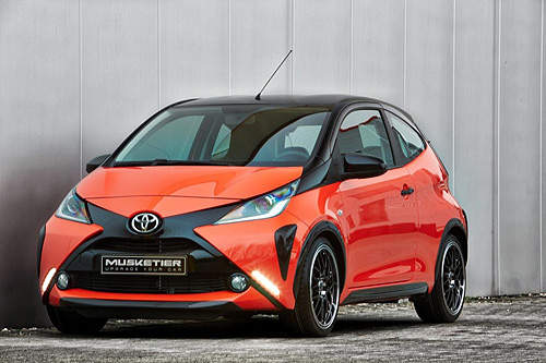 Musketier改造《Toyota Aygo》可愛小車車穿勁裝 Musketier改造《Toyota Aygo》可愛小車車穿勁裝