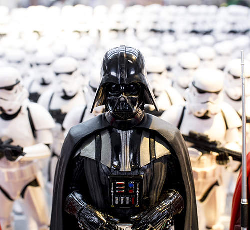 《踹共黑武士》帶著小弟來星際大戰壽屋展區朝聖啦