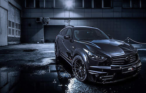 AHG-Sports再改《Infiniti QX70》寬車體勁裝上身 AHG-Sports再改《Infiniti QX70》寬車體勁裝上身
