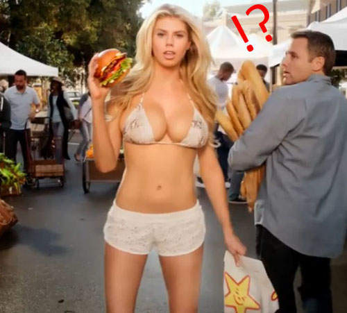 《性感漢堡廣告》爆乳超模夏洛特來咬一口給你看 《性感漢堡廣告》爆乳超模夏洛特來咬一口給你看