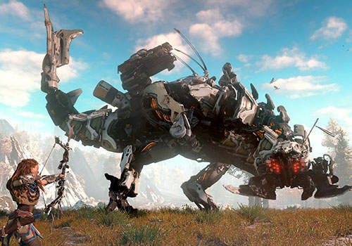 PS4《Horizon Zero Dawn》歐美機械版的魔物獵人!? PS4《Horizon Zero Dawn》歐美機械版的魔物獵人!?