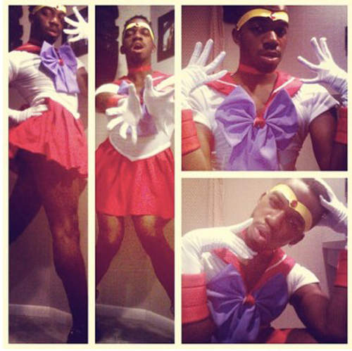 《非洲版美少女戰士》所以這是沒有抗UV的結果嘛（大誤）