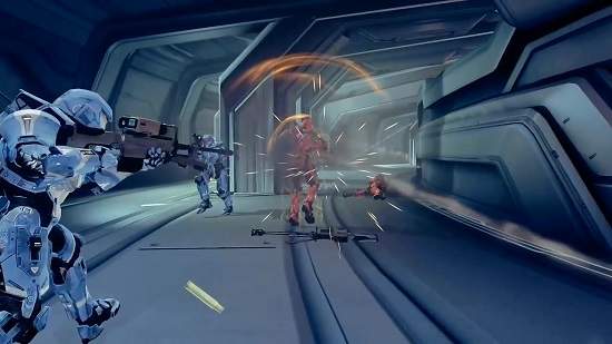 《Halo 4》網路對戰中的奇蹟雙殺 其實上傳主是左輪山貓對吧XD 《Halo 4》網路對戰中的奇蹟雙殺 其實上傳主是左輪山貓對吧XD