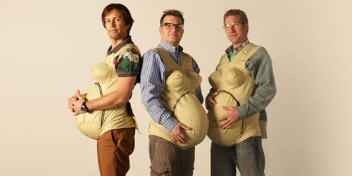 《3個大肚男》不是因為他們胖 而是要體會媽媽的辛苦 《3個大肚男》不是因為他們胖 而是要體會媽媽的辛苦