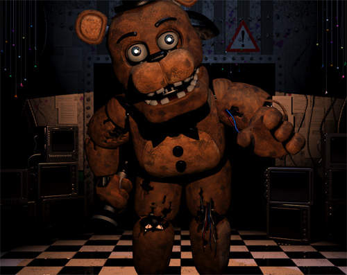 《玩具熊的五夜後宮》真實版費斯熊　不怕他半夜追殺你嗎...（抖）