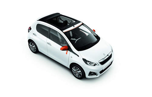 《Peugeot 108 Roland Garros》黑的帥還是白的美呢? 《Peugeot 108 Roland Garros》黑的帥還是白的美呢?
