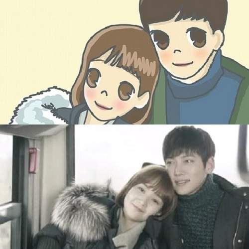 韓國繪師的《二次元韓劇》用圖畫帶你重溫浪漫場景