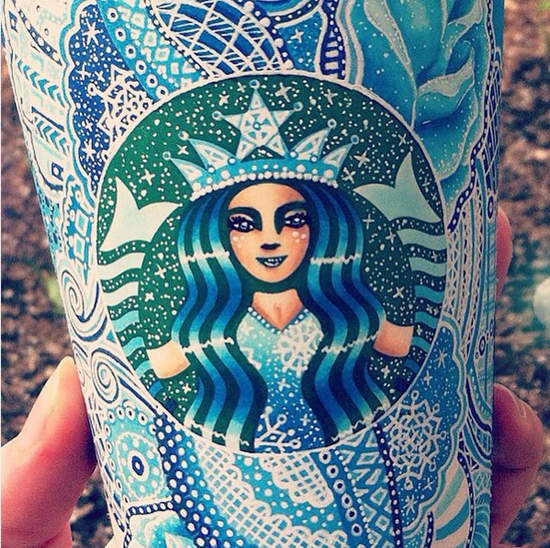 《星巴克彩繪杯》把杯子變成自己的創意畫布 《星巴克彩繪杯》把杯子變成自己的創意畫布