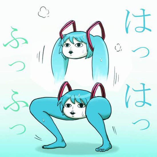 《初音未來》雙馬尾美腿要出周邊了...認真的... 《初音未來》雙馬尾美腿要出周邊了...認真的...