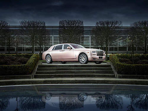 《Rolls-Royce Sunrise Phantom》玫瑰金女神超貴氣 《Rolls-Royce Sunrise Phantom》玫瑰金女神超貴氣
