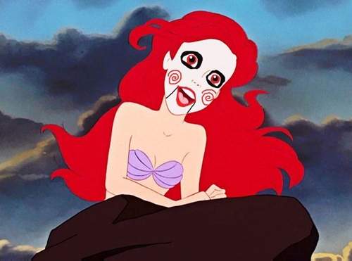 如果《迪士尼公主》出演奪魂鋸　I want to play a game♥