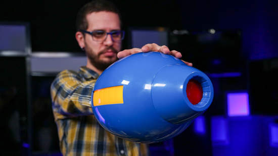 可隨身攜帶的《洛克砲鑰匙圈》還可以發射紅外線唷 可隨身攜帶的《洛克砲鑰匙圈》還可以發射紅外線唷