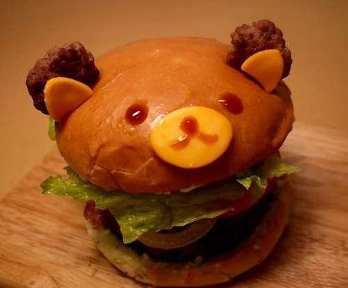 超可愛《熊寶寶漢堡》你說說這哪捨得吃阿 超可愛《熊寶寶漢堡》你說說這哪捨得吃阿