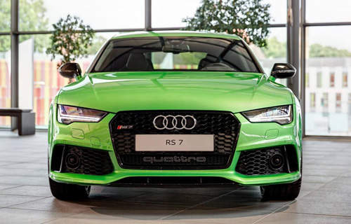 綠色猛獸《Audi RS7 Sportback》裡裡外外超高調
