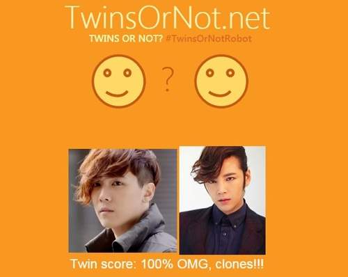 韓星版《Twins Or Not 雙胞胎指數》給系統測就知道像不像啦 韓星版《Twins Or Not 雙胞胎指數》給系統測就知道像不像啦