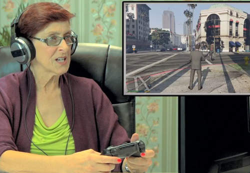 老人家玩《俠盜獵車手5》玩得比孫子還激烈是怎麼了www 老人家玩《俠盜獵車手5》玩得比孫子還激烈是怎麼了www