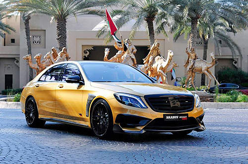 Brabus改造《Mercedes-Benz S65 AMG》金光閃閃好杜拜 Brabus改造《Mercedes-Benz S65 AMG》金光閃閃好杜拜