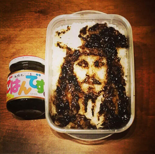 《海苔醬藝術》超越卡通便當的超神肖像便當誕生★ 《海苔醬藝術》超越卡通便當的超神肖像便當誕生★