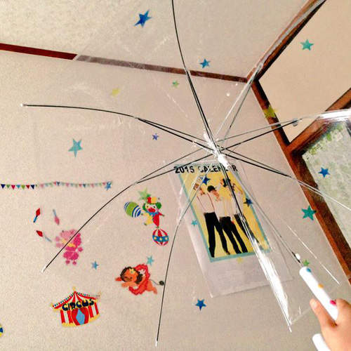 《雨傘貼紙》每一把雨傘都是專屬自己獨一無二的 《雨傘貼紙》每一把雨傘都是專屬自己獨一無二的