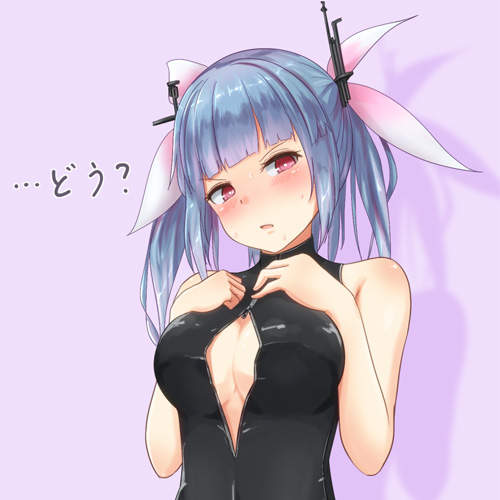 《開胸競技泳衣》繪師已經紛紛讓筆下人物穿上啦~