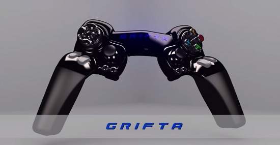 《Grifta》可以合體、分離的超炫遊戲手把募資計畫開跑