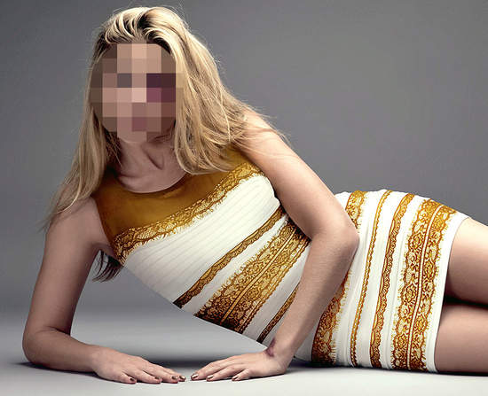 《那件洋裝》嚇人廣告 為什麼你就是看不到我的身上的藍紫色... 《那件洋裝》嚇人廣告 為什麼你就是看不到我的身上的藍紫色...