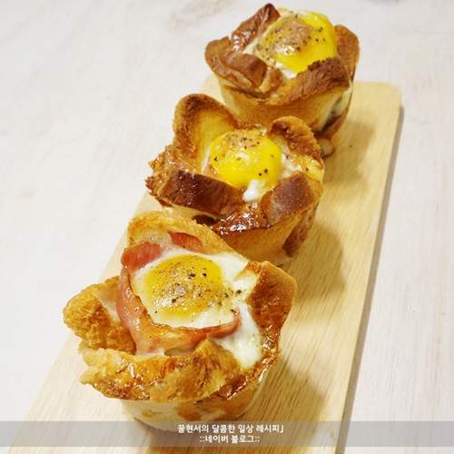 玫瑰吐司啪兔《玫瑰荷包蛋》簡單的料理有不簡單的美感