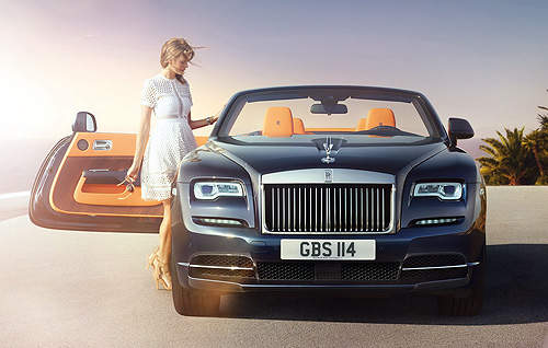 性感大解放《Rolls-Royce Dawn》最親民的上空女神降臨