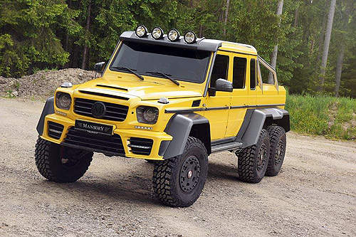 Mansory改造《M-Benz G63 AMG 6x6》六輪怪獸再進化 Mansory改造《M-Benz G63 AMG 6x6》六輪怪獸再進化