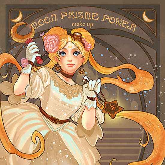 藝術風格《美少女戰士》別有一番味道 藝術風格《美少女戰士》別有一番味道