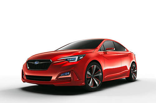 《Subaru Impreza Sedan Concept》新世代房車概念現身 《Subaru Impreza Sedan Concept》新世代房車概念現身