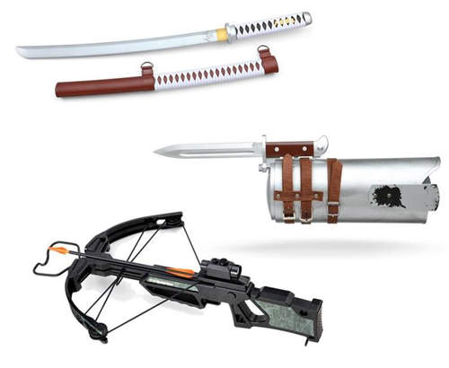 《三大陰屍路武器讓你買》讓你帥氣扮演弓男或刀女都沒問題喔