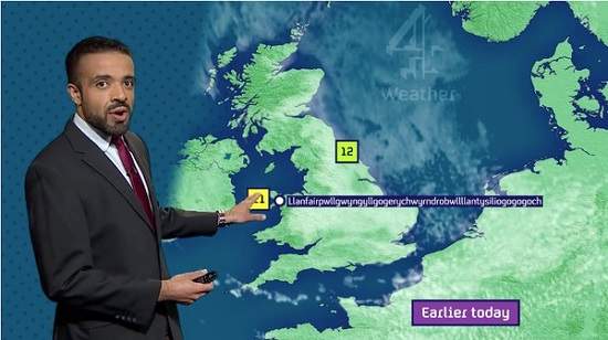 《超專業的天氣預報士》要在3秒內念完世界最長名稱的村莊是何等神技！？