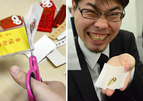 《日本神社御守》裡面到底都裝了什麼？網友拆開竟然笑到噴淚