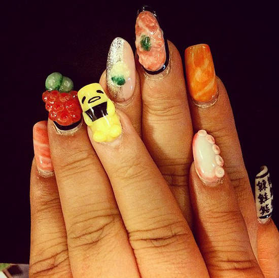 《壽司指彩》推民自製咬指甲系美食(大誤) 《壽司指彩》推民自製咬指甲系美食(大誤)