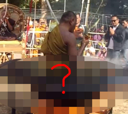 好可怕系列《泰國瘋狂和尚》我還是不敢相信我看到了什麼奇景