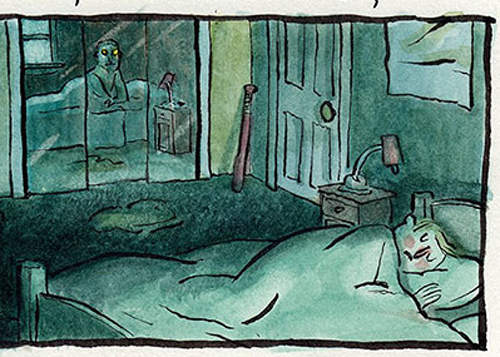 《最深處的恐懼》將每人都曾有過的恐懼化為漫畫...