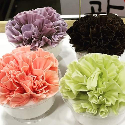 話題美食《康乃馨冰淇淋》這真的能吃嗎？