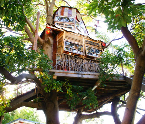 《樹屋咖啡廳》秘密基地般的樹屋也是日劇拍攝地呢♥