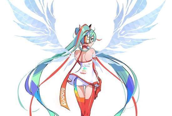 2016賽車女郎《初音未來》今年的主題是浴火重生的不死鳥