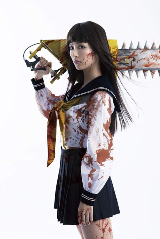 《電鋸少女血肉之華》渾圓美尻的內田理央主演真人版電影  《電鋸少女血肉之華》渾圓美尻的內田理央主演真人版電影