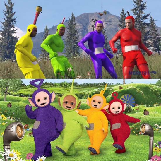 《俠盜獵車手 之 天線寶寶》說你好.....我到底看了什麼(゚皿゚メ) 《俠盜獵車手 之 天線寶寶》說你好.....我到底看了什麼(゚皿゚メ)