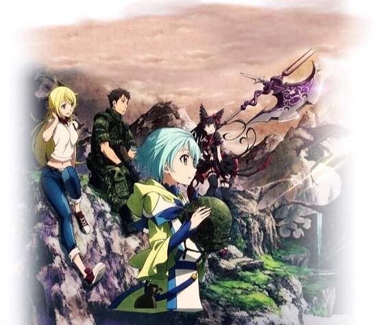 7月動畫《奇幻自衛隊》參軍真的有這麼爽嗎！？（後宮意味）