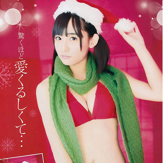 《淺川梨奈的寫真夜現場》千年一遇的童顏巨乳12月美圖報到