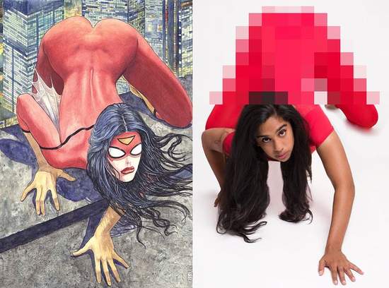 找女性扭出《漫畫女角線條》再加上PS會變什麼樣子呢? 找女性扭出《漫畫女角線條》再加上PS會變什麼樣子呢?