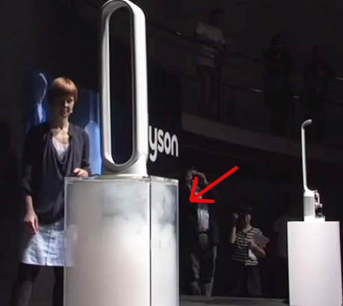 《Dyson Pure Cool 空氣淨化風扇》在日本東京做了厲害的實驗