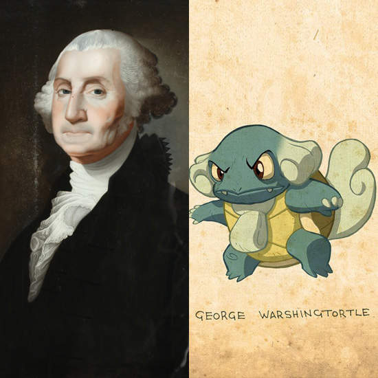 把美國總統變成《神奇寶貝》可以用寶貝球收服嗎？