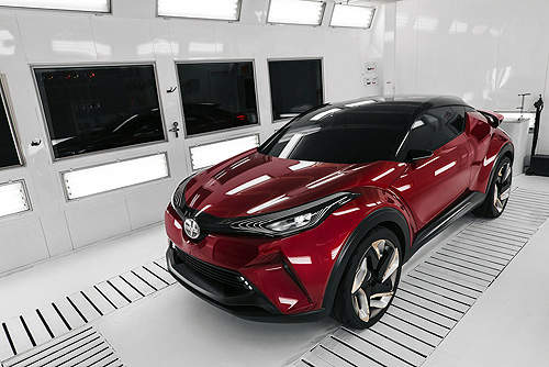 《Scion C-HR Concept》底特律就要概念成真？