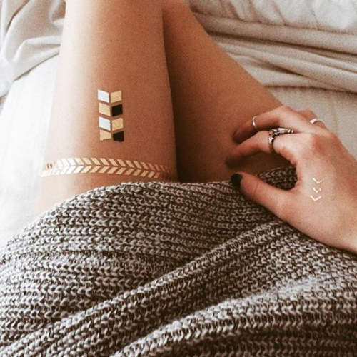 大流行《光感紋身貼》日本上陸　今年夏天絕對想擁有的新感覺飾品